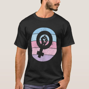 Cute Feminist Symbol Female Equality Empowerment F T-Shirt
