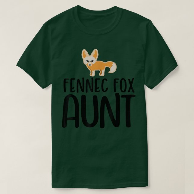 Cute Fennec Fo Aunt  T-Shirt (Design Front)