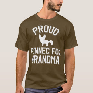 Cute Fennec Fo Grandparent Proud Fennec Fo Grandma T-Shirt