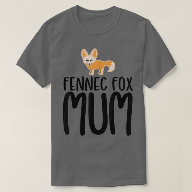 Cute Fennec Fo Mum  T-Shirt (Design Front)