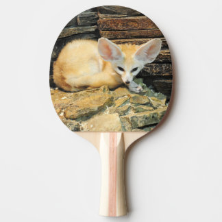 Cute fennec fox ping pong paddle
