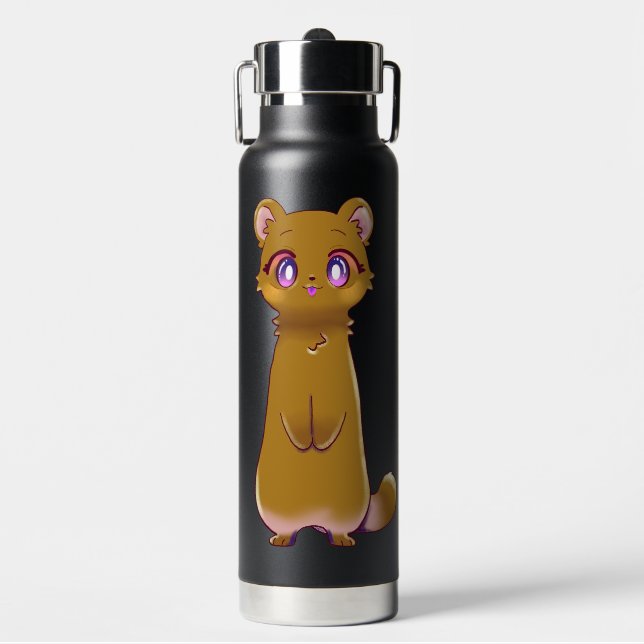Cute Ferret Bottle  (Front)