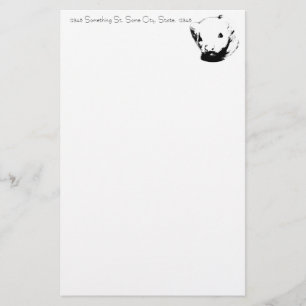 Cute Ferret Picture Stationery