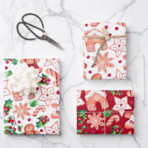 Cute Festive Gingerbread Cookie Christmas