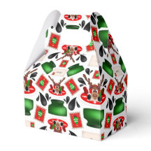 Cute Festive Red Kasky Christmas Reindeer