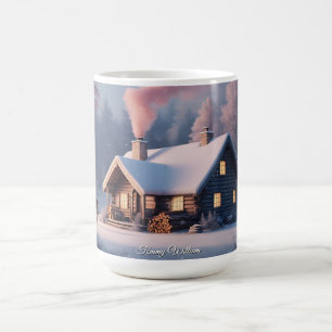 Cute Festive Vintage Traditional Christmas Mugs