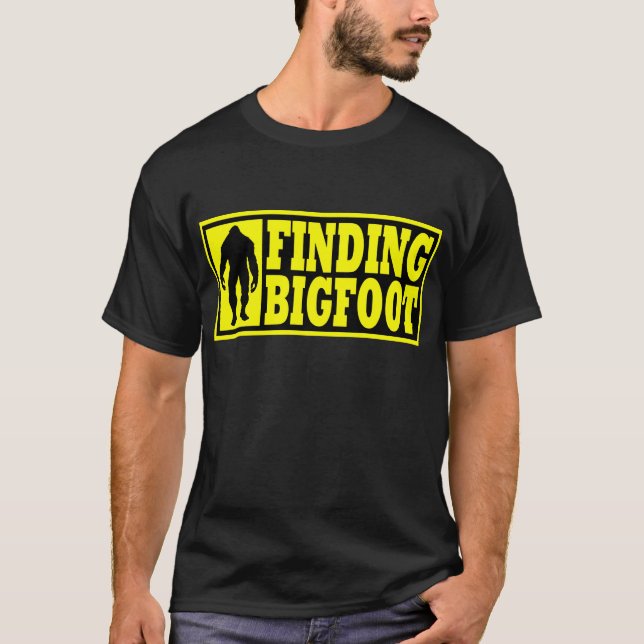 Cute FINDING BIGFOOT Logo Shirt - *BOBO* Edition (Front)
