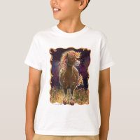 Cute Fire Horse Front and Back