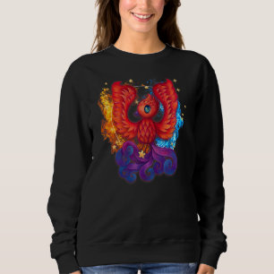 Cute Firebird Rising Phoenix Art T-Shirt Kids Todd Sweatshirt