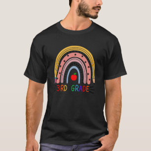 Cute First Day of School Hello 3rd Grade Teacher R T-Shirt