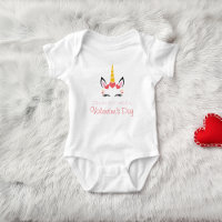 Cute First Magical Unicorn Valentine's Day