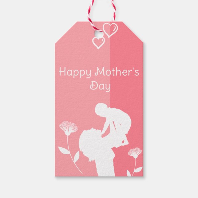  Cute First Mother's Day Gift Tags (Front)