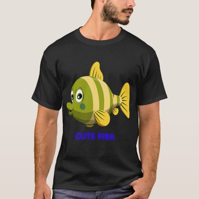 cute fish #1 T-Shirt (Front)