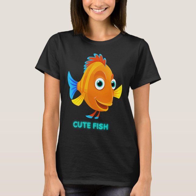 cute fish #6 T-Shirt (Front)