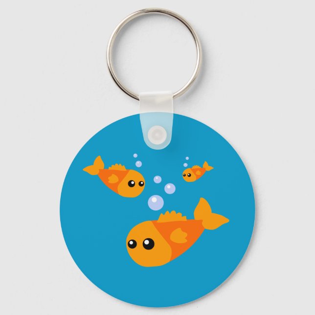 Cute Fish Key Ring (Front)