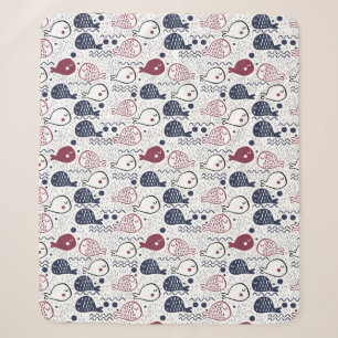 Cute Fish Pattern blankets