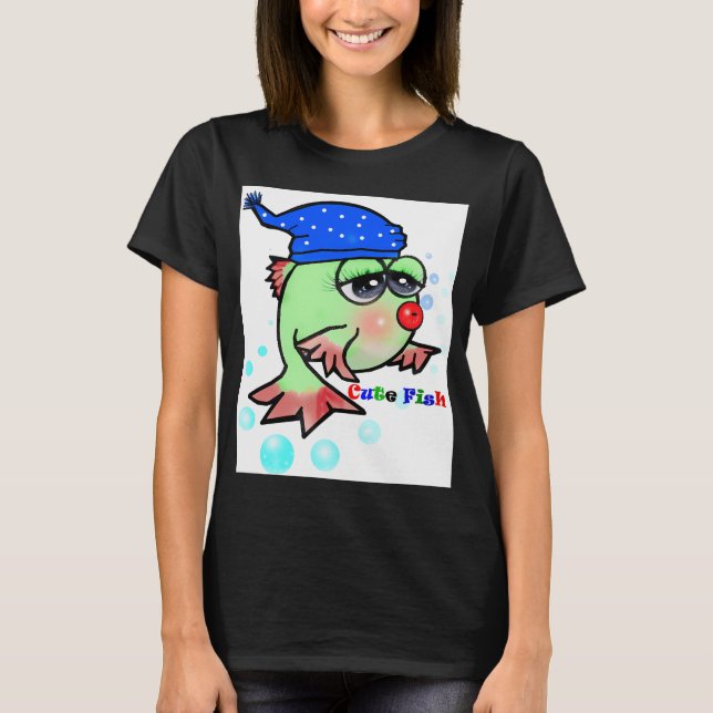 Cute fish T-Shirt (Front)