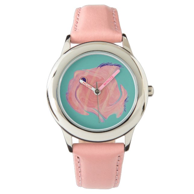 Cute Fish Watch For Kids (Front)