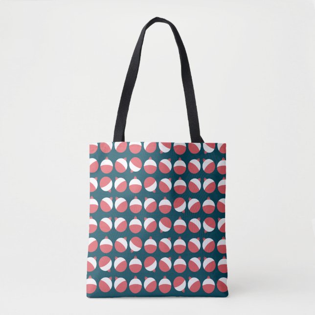 Cute Fishing Bobber Tote Bag (Front)