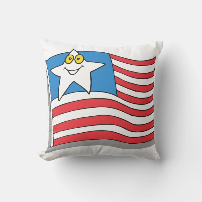Cute Flag Cushion (Front)