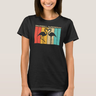 Cute Flamingo For Women Mum Flamingo Bird Animal T-Shirt