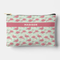 Cute Flamingo pattern custom name