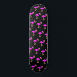 Cute Flamingos - Happy Skateboard<br><div class="desc">Cute Flamingos - Happy - Choose / add your favourite background colours !</div>