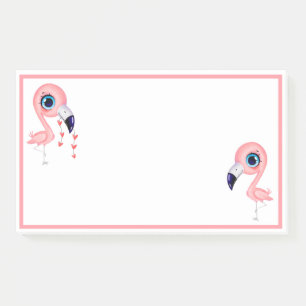 Cute Flamingos Post-it Notes