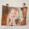 Cute Fleece Blanket With Photo