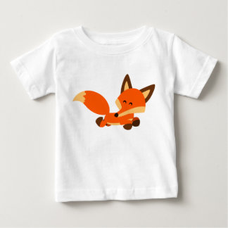 Cute Fleet Cartoon Fox Baby T-Shirt