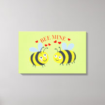 Cute Flirt Bee Mine love Valentine's day Gift Idea