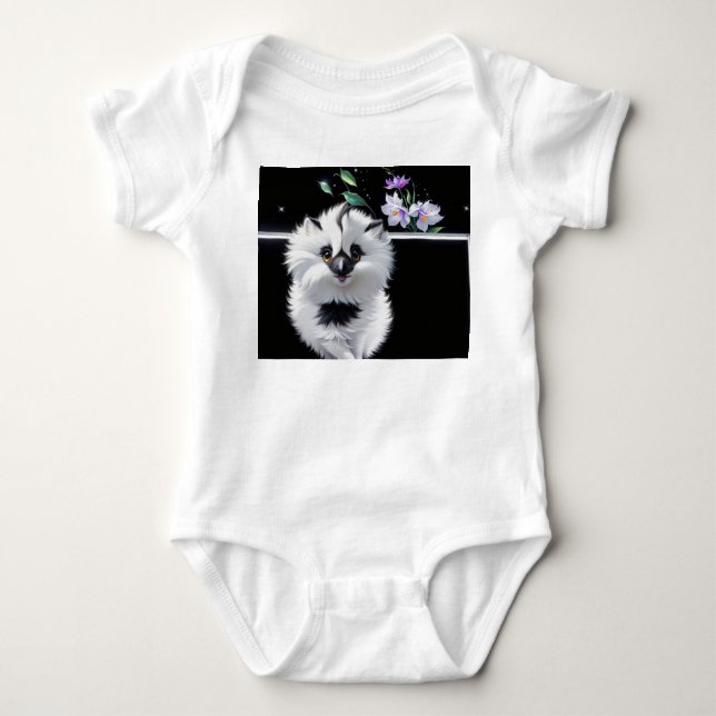 Cute Floof Baby Bodysuit (Front)