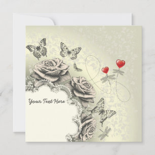 Cute Floral Any Event Holiday Card