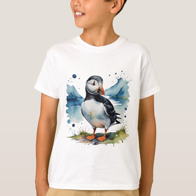 Cute floral beaver  T-Shirt (Front)