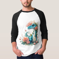 Cute Floral dinosaur