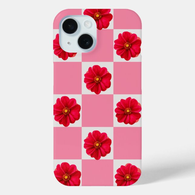 Cute floral girly design  Case-Mate iPhone case (Back)