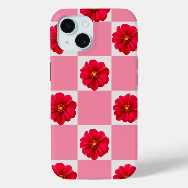 Cute floral girly design  Case-Mate iPhone case (Back)