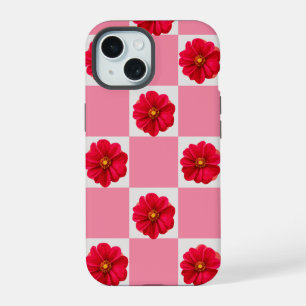 Cute floral girly design  iPhone 15 case