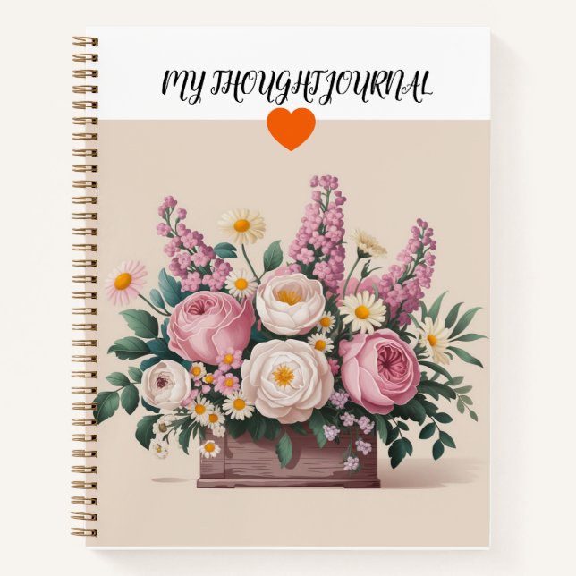 Cute Floral Journal (Front)