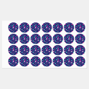 Cute floral pattern background