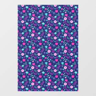Cute floral pattern background