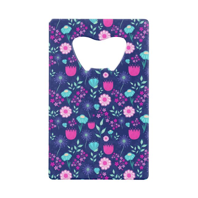 Cute floral pattern background (Front)