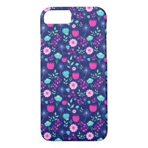Cute floral pattern background Case-Mate iPhone case