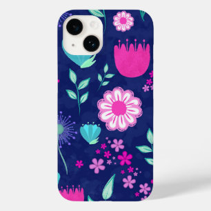 Cute floral pattern background Case-Mate iPhone 14 case