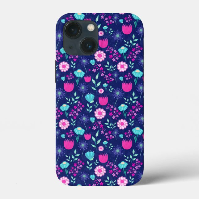 Cute floral pattern background Case-Mate iPhone case (Back)