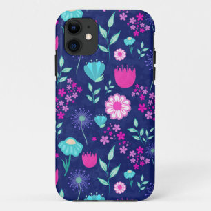 Cute floral pattern background Case-Mate iPhone case