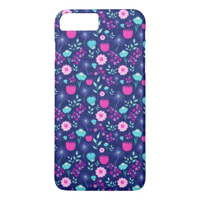 Cute floral pattern background Case-Mate iPhone case (Back)
