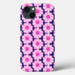 Cute floral pattern background iPhone 13 case