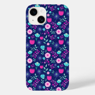 Cute floral pattern background Case-Mate iPhone 14 case
