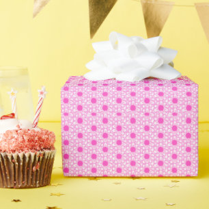 Cute floral pattern background wrapping paper